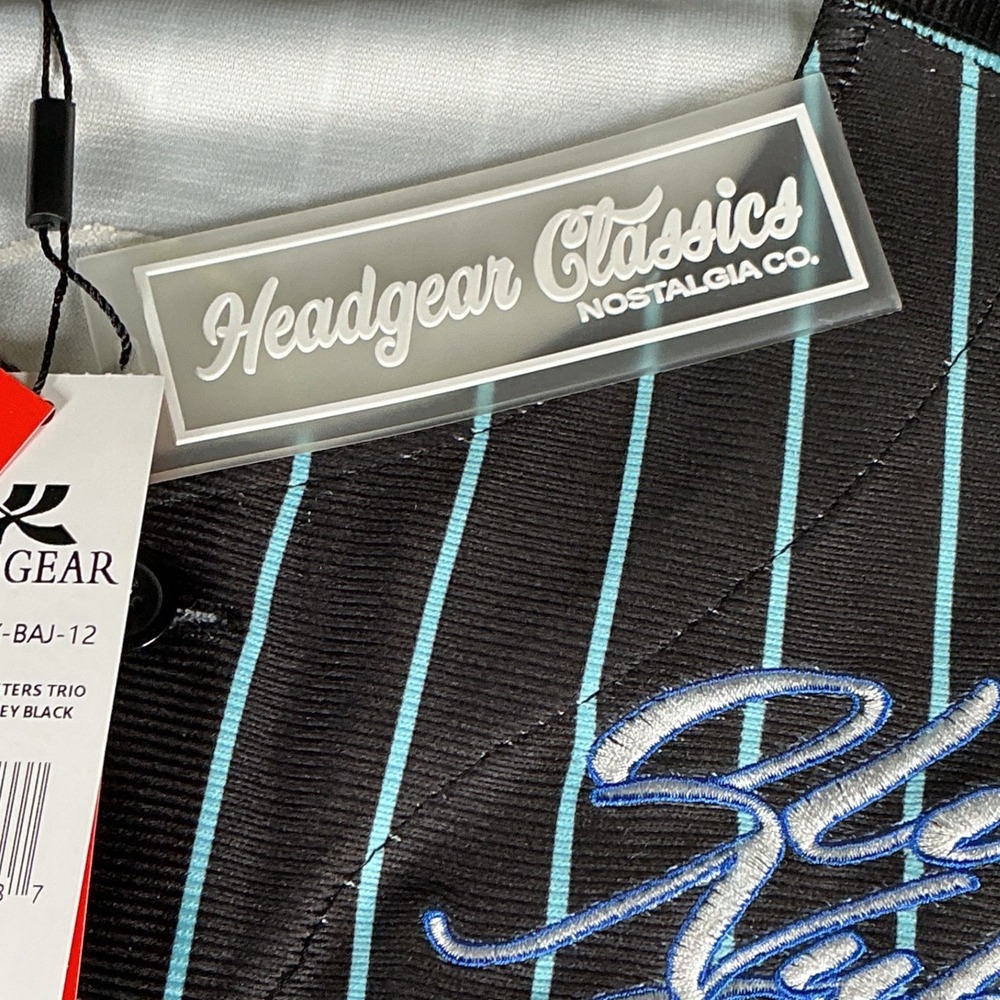 Headgear Classics Gross Sisters Baseball Jersey Black Blue Proud Family L NWT - Picture 10 of 13